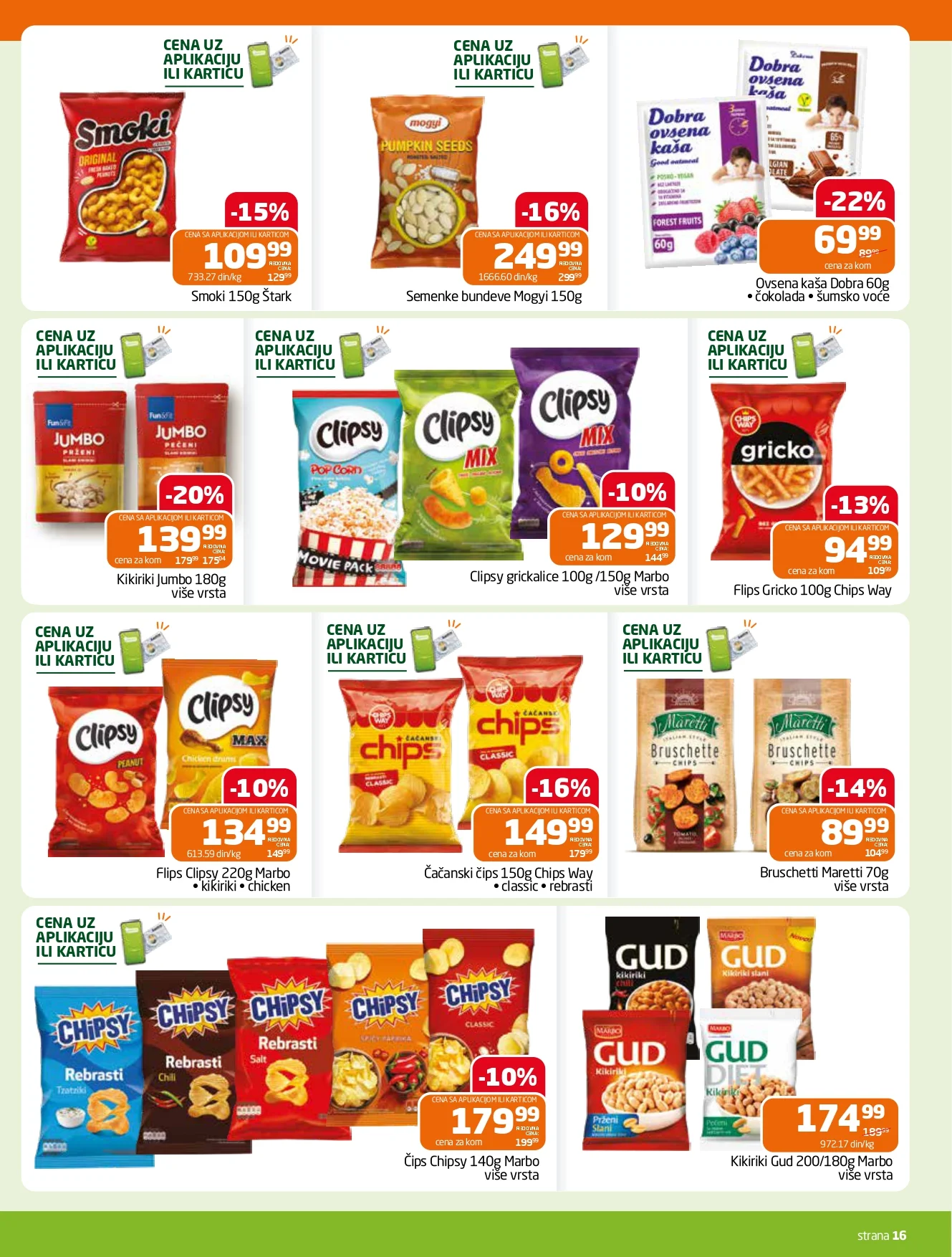 Gomex katalog AKCIJE IZ ŠEŠIRA 2-15.9.2026. - str. 16