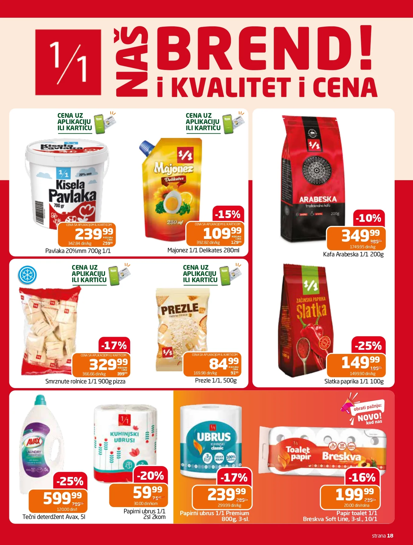 Gomex katalog AKCIJE IZ ŠEŠIRA 16-29.9.2026. - str. 18