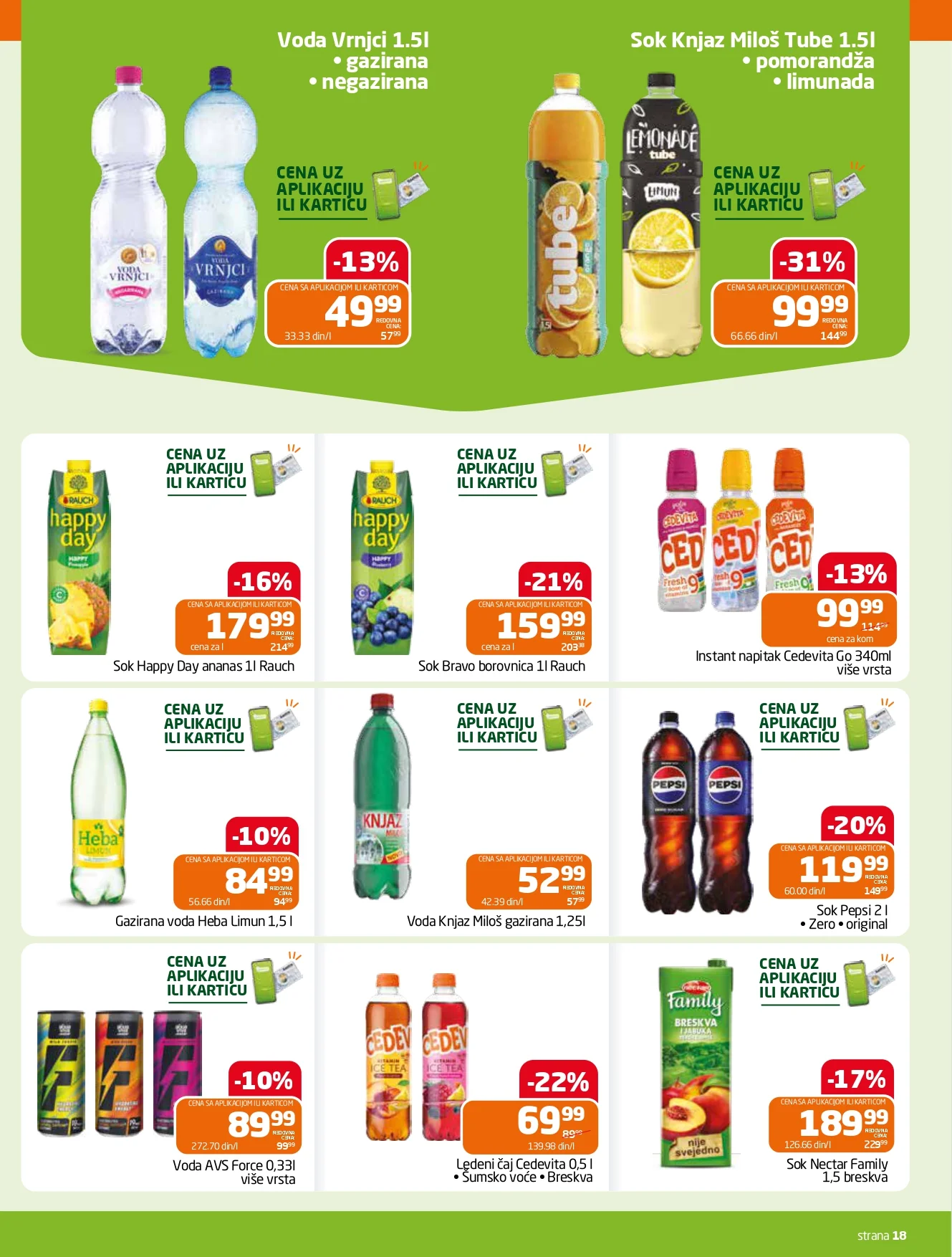 Gomex katalog AKCIJE IZ ŠEŠIRA 2-15.9.2026. - str. 18