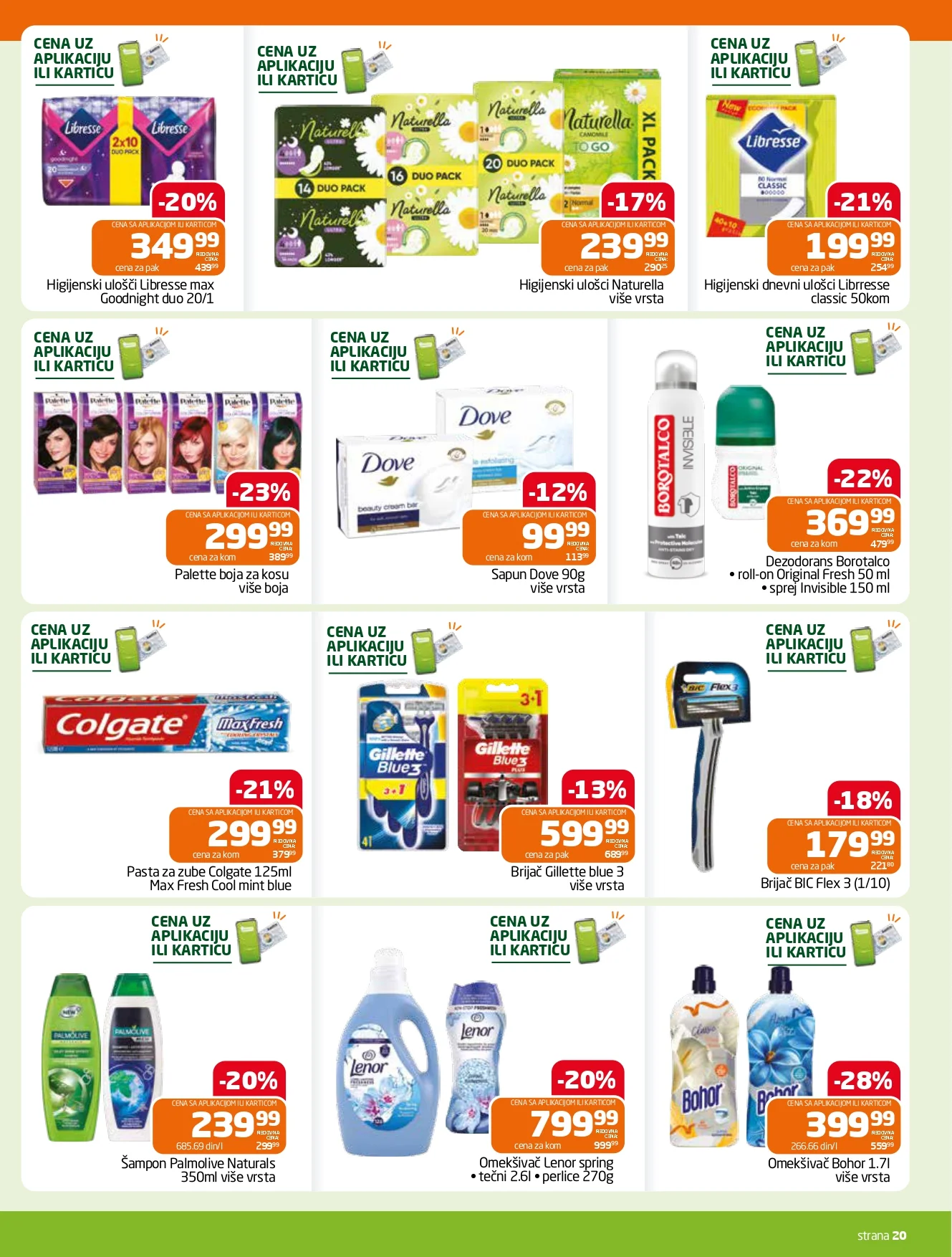 Gomex katalog AKCIJE IZ ŠEŠIRA 16-29.9.2026. - str. 20