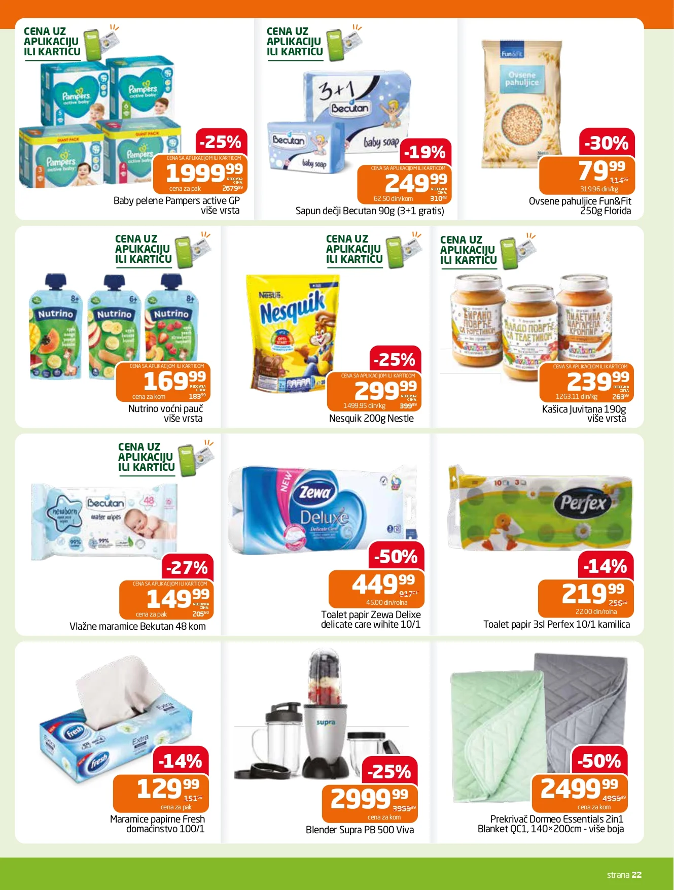 Gomex katalog AKCIJE IZ ŠEŠIRA 16-29.9.2026. - str. 22