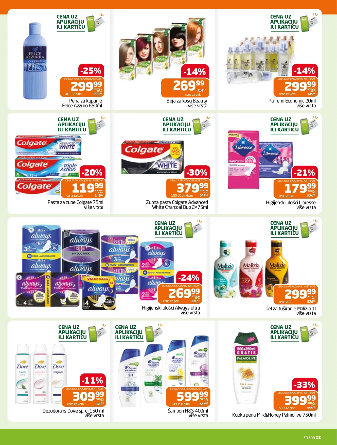 Gomex katalog AKCIJE IZ ŠEŠIRA 2-15.9.2026. - str. 22