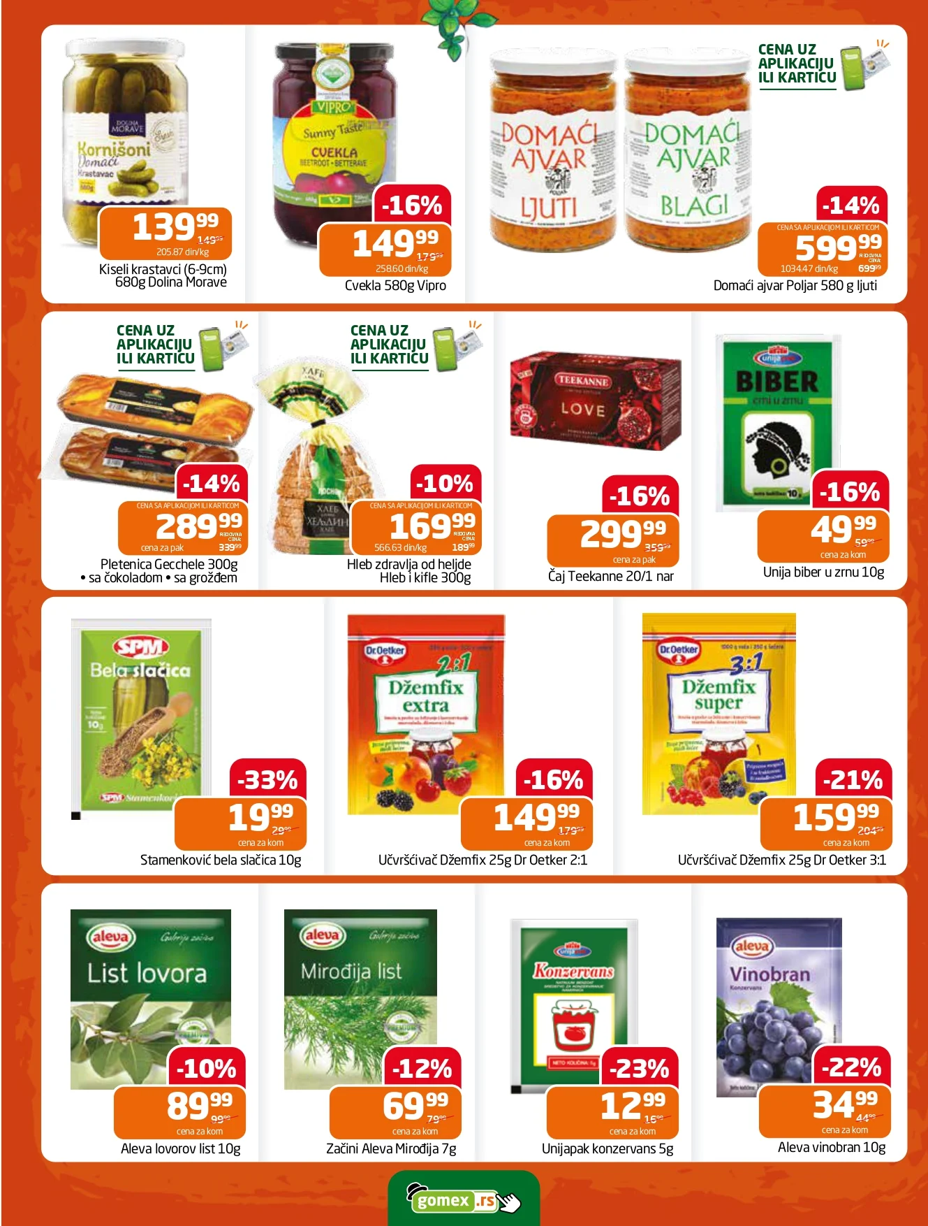 Gomex katalog AKCIJE IZ ŠEŠIRA 16-29.9.2026. - str. 25