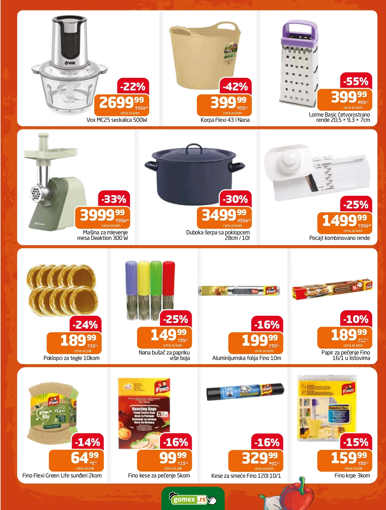 Gomex katalog AKCIJE IZ ŠEŠIRA 16-29.9.2026. - str. 27