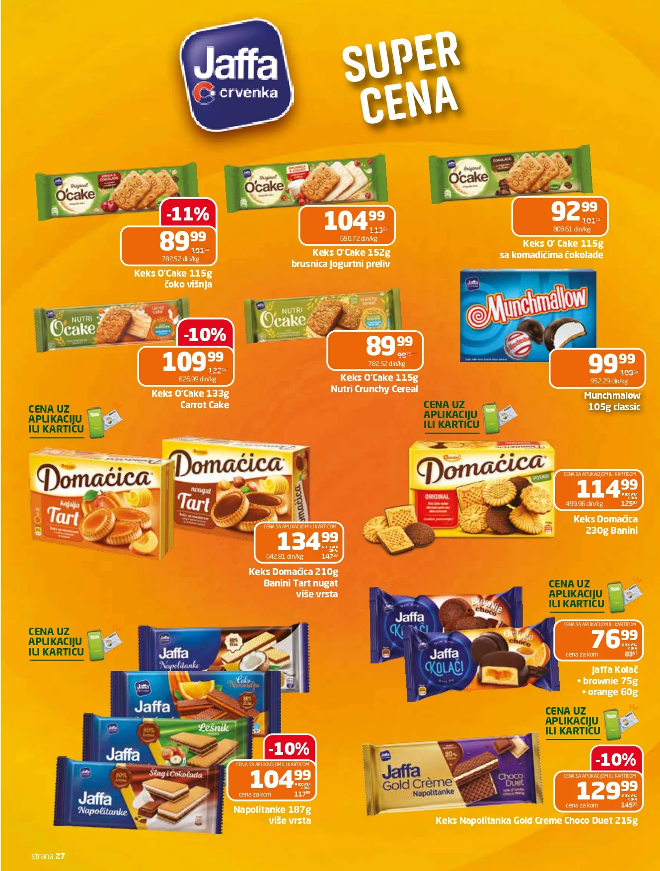 Gomex katalog AKCIJE IZ ŠEŠIRA 2-15.9.2026. - str. 27