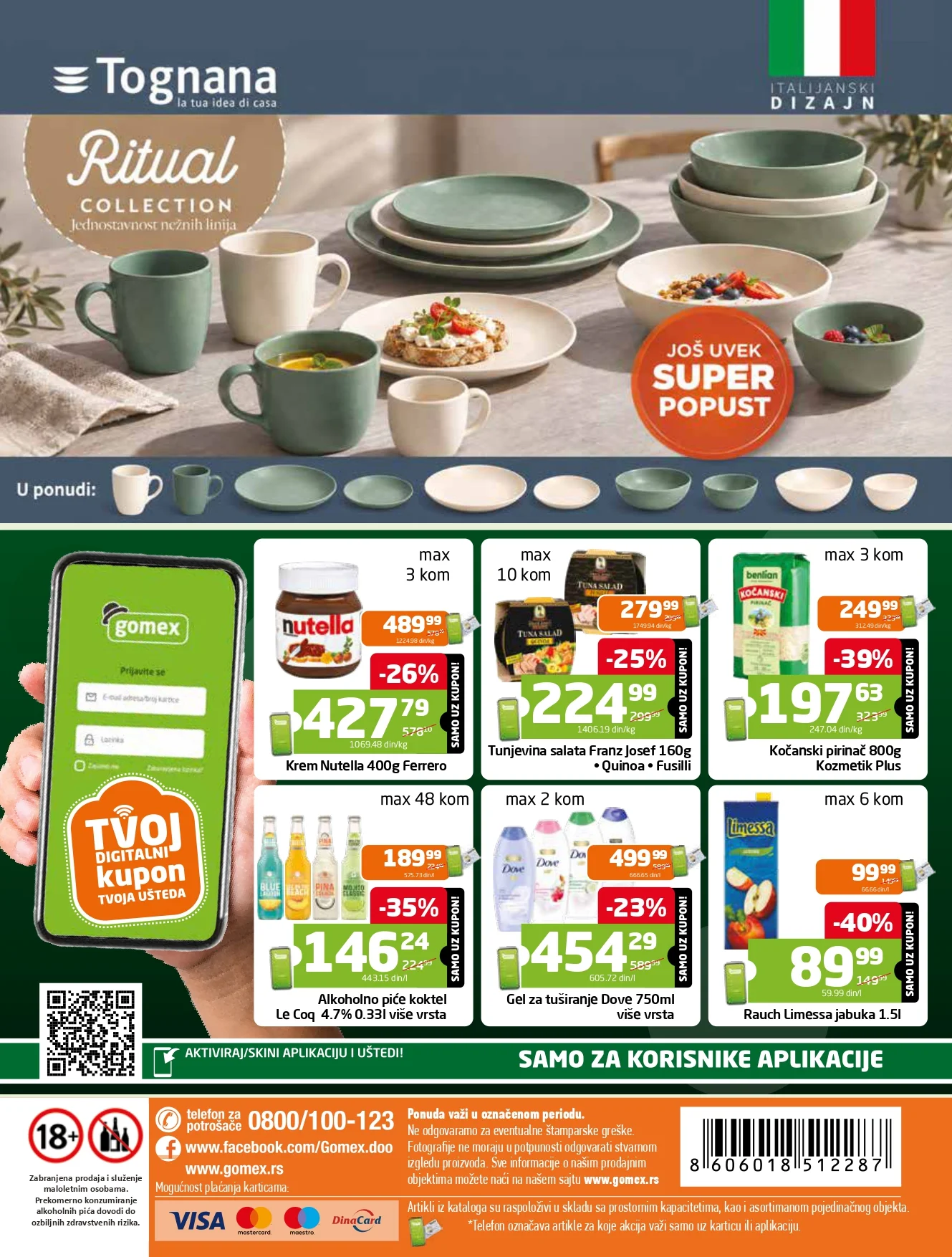 Gomex katalog AKCIJE IZ ŠEŠIRA 16-29.9.2026. - str. 28