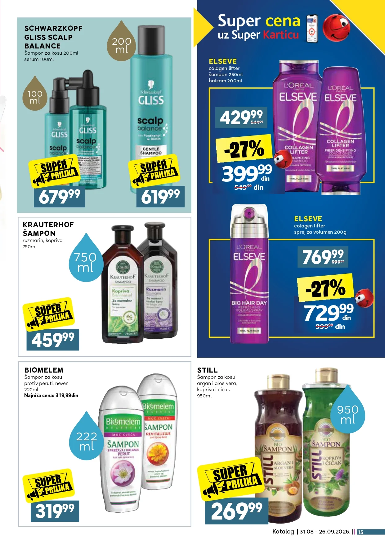 Roda & Idea katalog NEPREHRANA 31.8-26.9.2026. - str. 15