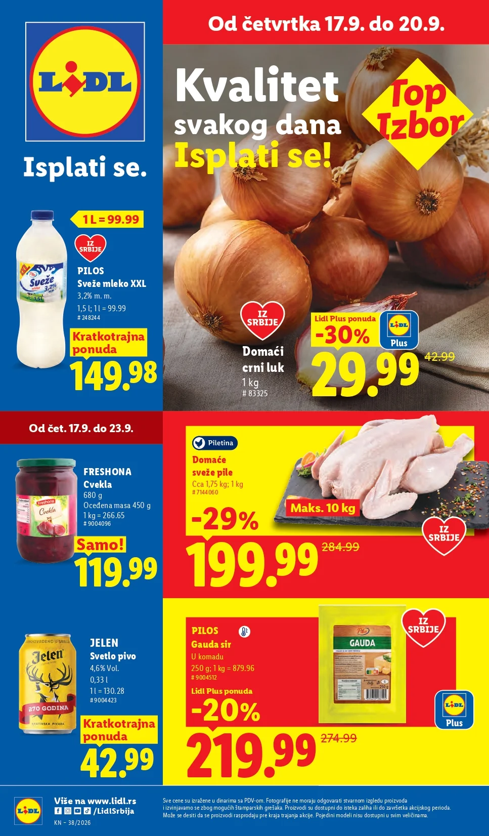 Lidl katalog 17-23.9.2026. - str. 1