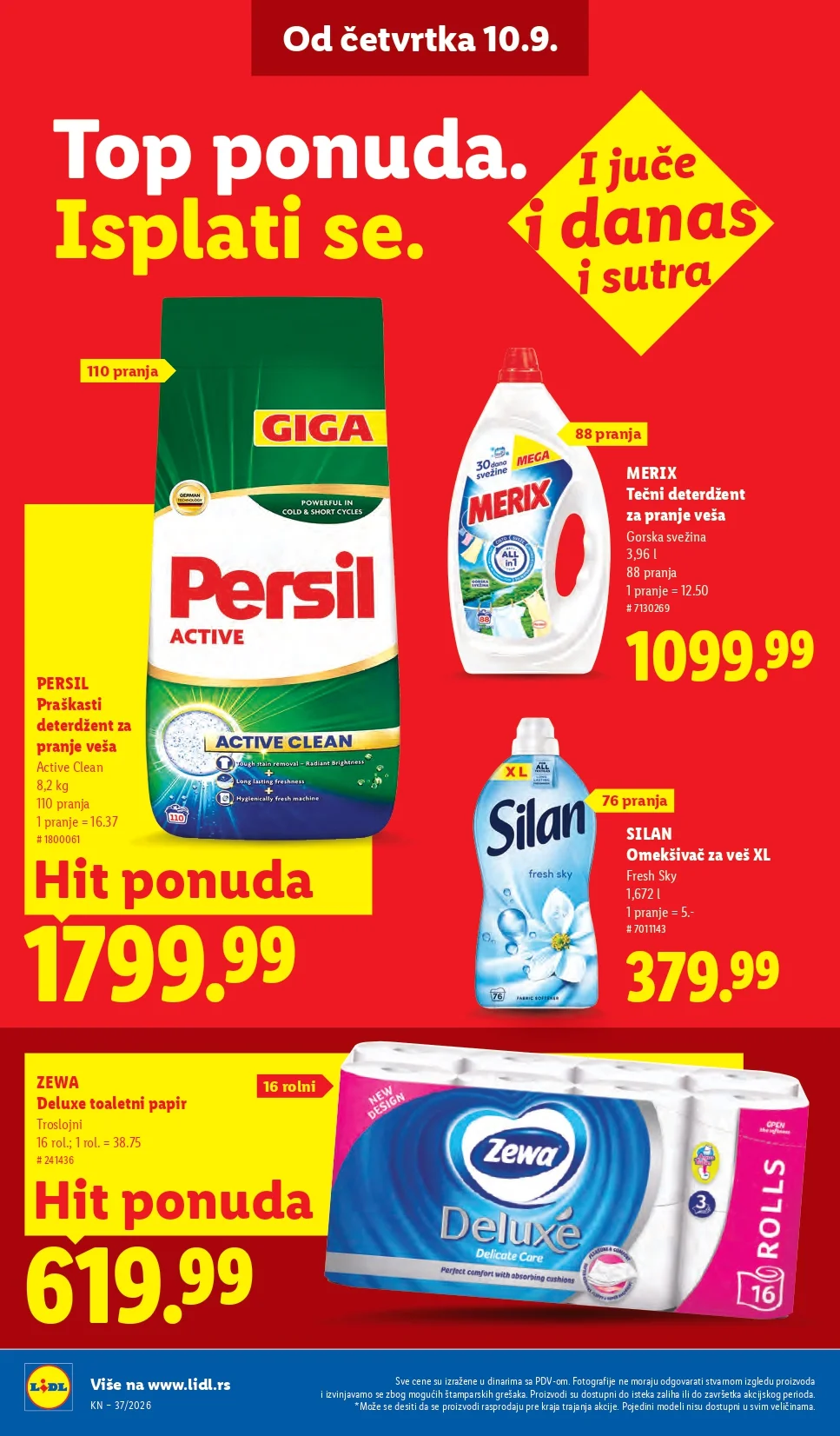 Lidl katalog 10-16.9.2026. - str. 36