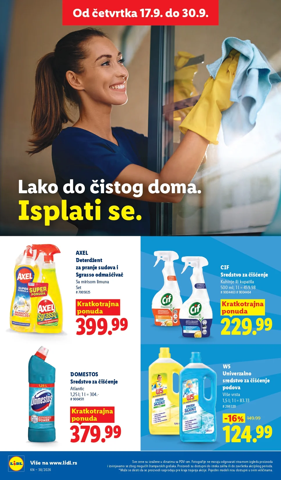 Lidl katalog 17-23.9.2026. - str. 38