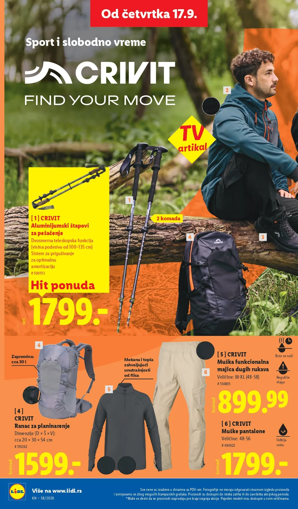 Lidl katalog 17-23.9.2026. - str. 62