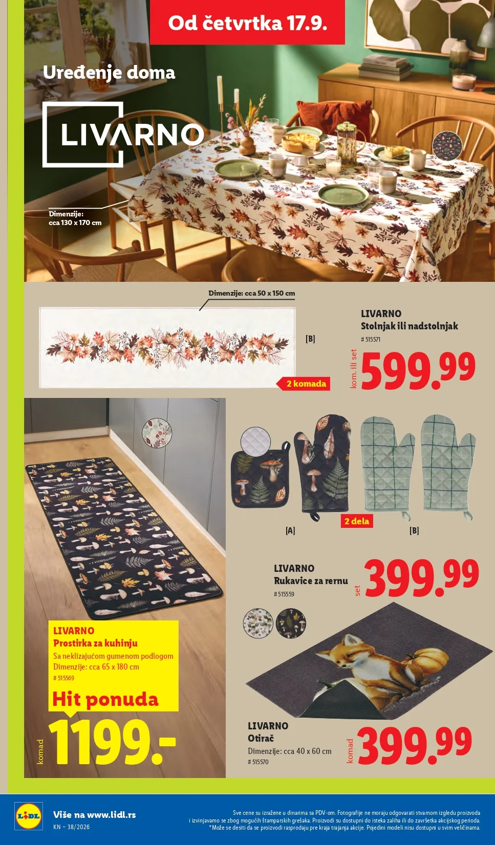 Lidl katalog 17-23.9.2026. - str. 70