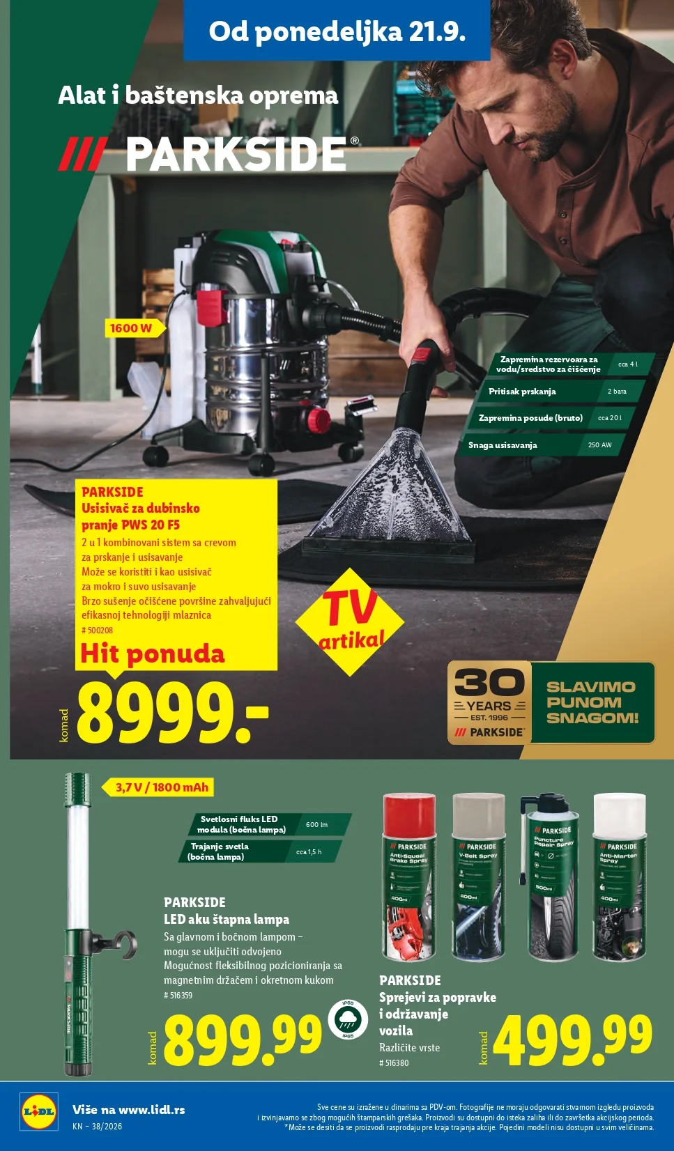 Lidl katalog 17-23.9.2026. - str. 72