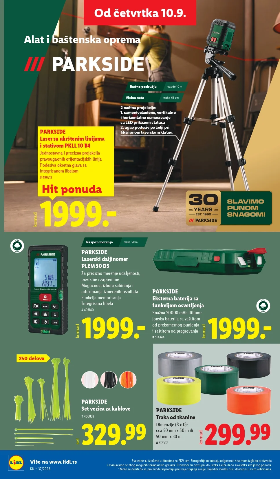 Lidl katalog 10-16.9.2026. - str. 72