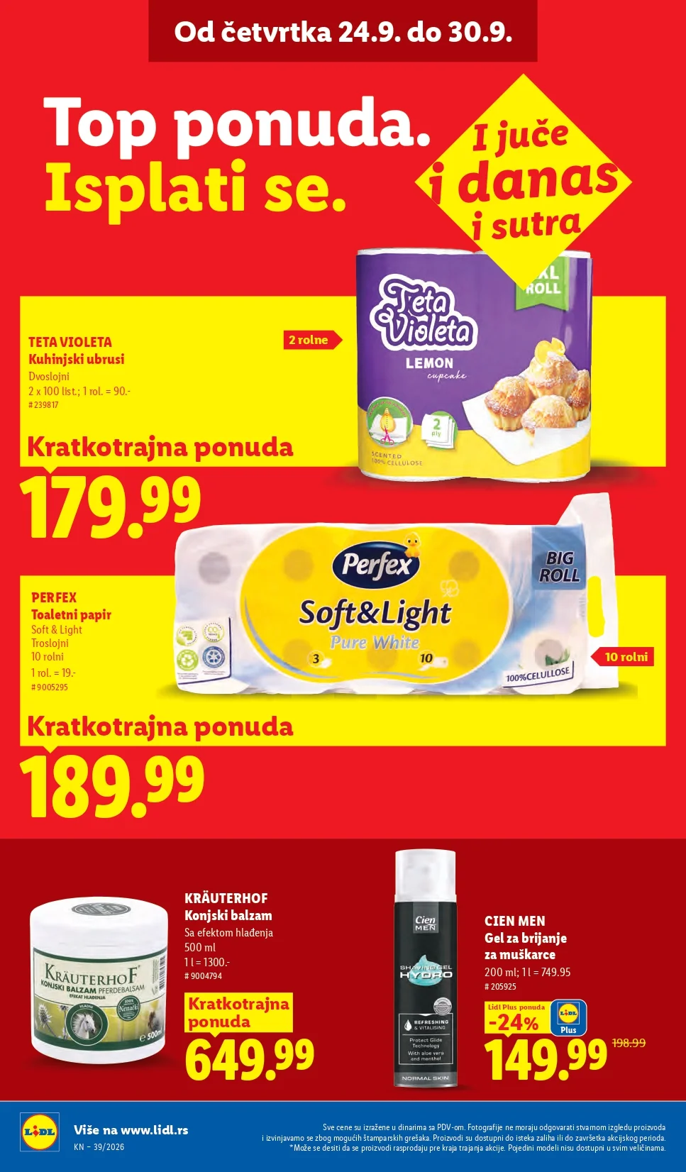 Lidl katalog 24-30.9.2026. - str. 38