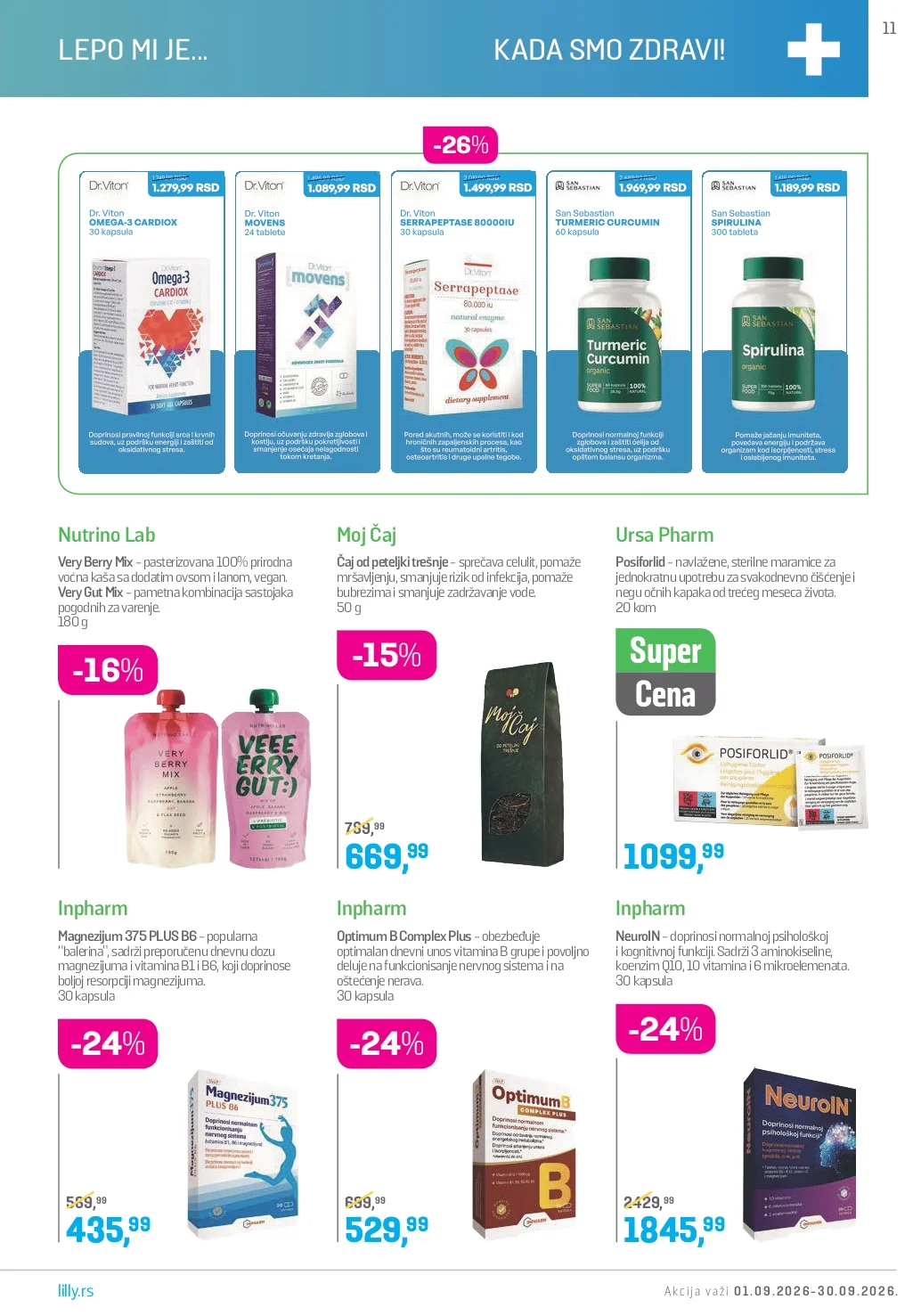 Lilly katalog SEPTEMBAR 2026. - str. 11