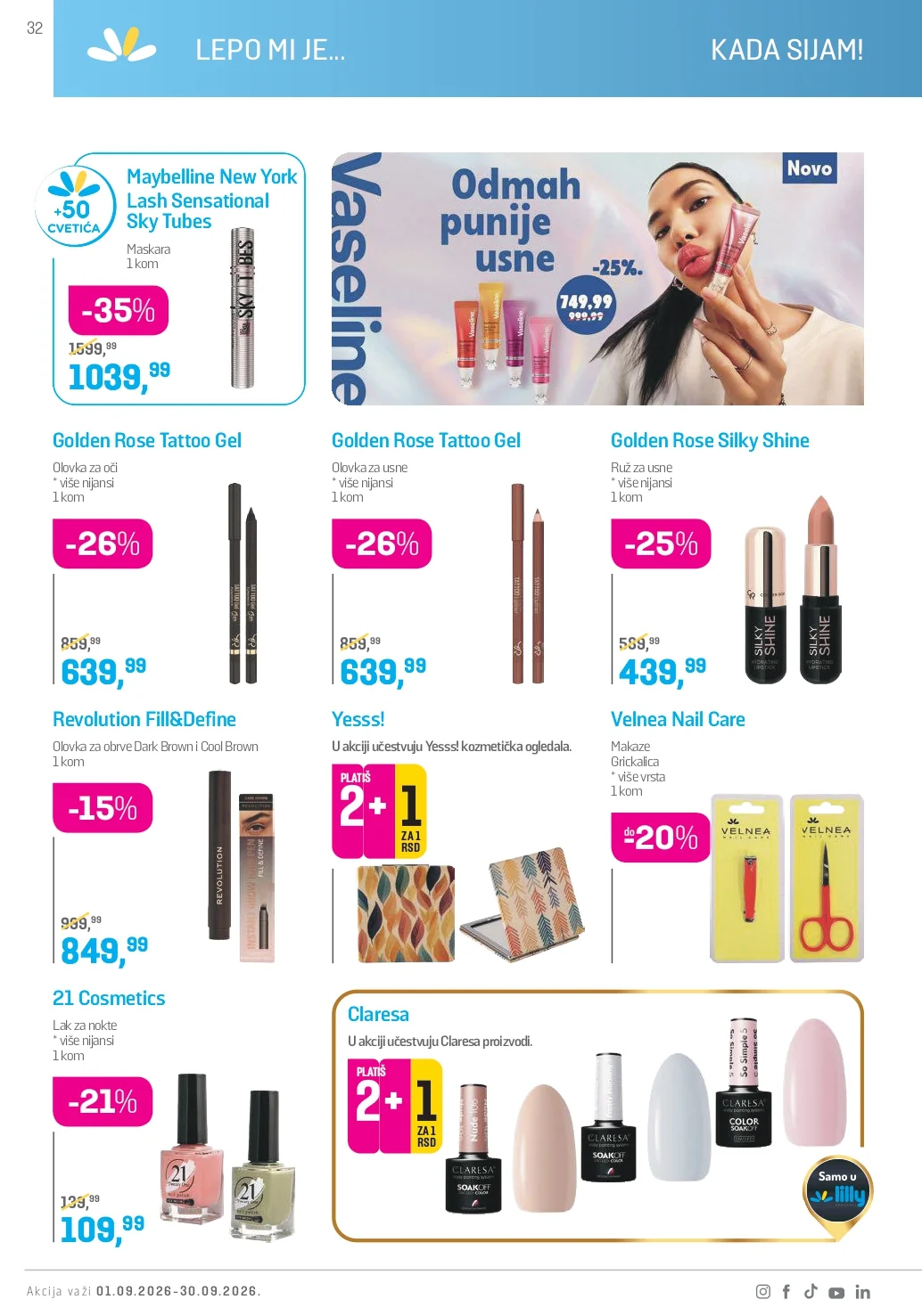 Lilly katalog SEPTEMBAR 2026. - str. 32