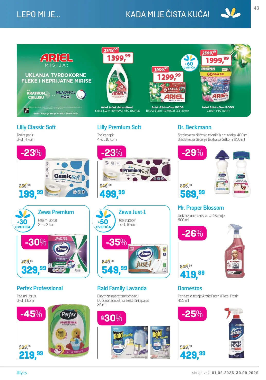 Lilly katalog SEPTEMBAR 2026. - str. 43