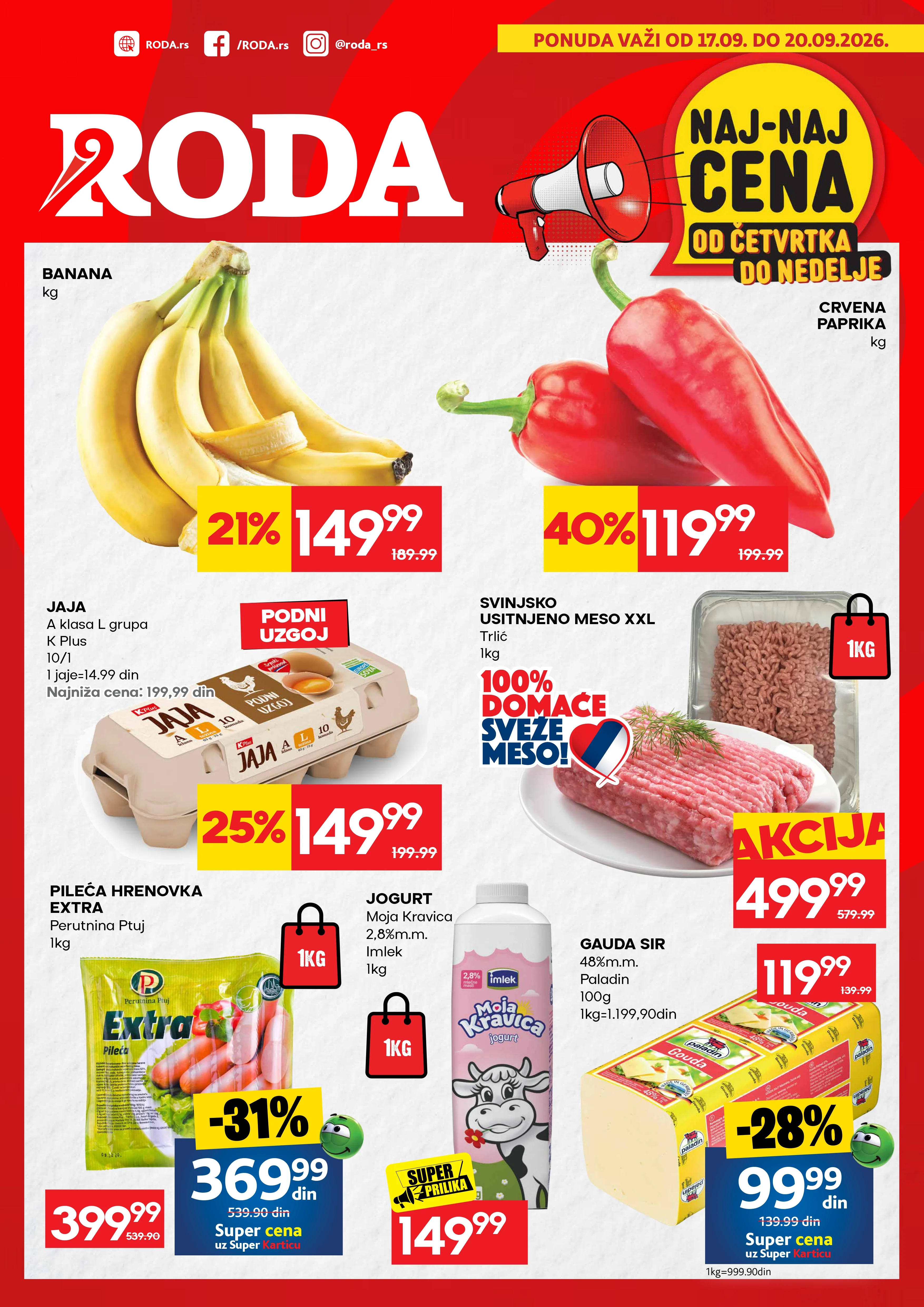 Roda vikend akcija 17-20.9.2026. - str. 1