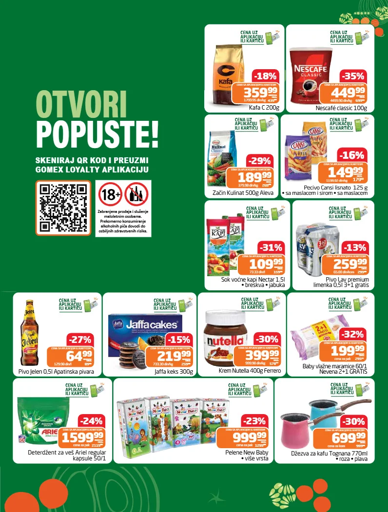 Gomex katalog LAKŠE OD SREDE 21-25.10.2026. - str. 2