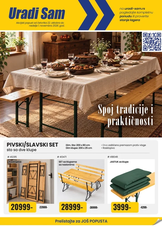 Uradi Sam katalog 22.10-1.11.2026. - str. 1
