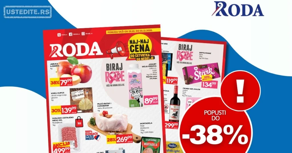 Roda vikend akcija 29.10-1.11.2026.