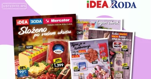 Roda & Idea katalog SPECIJAL DELIKATESA 26.10-22.11.2026.