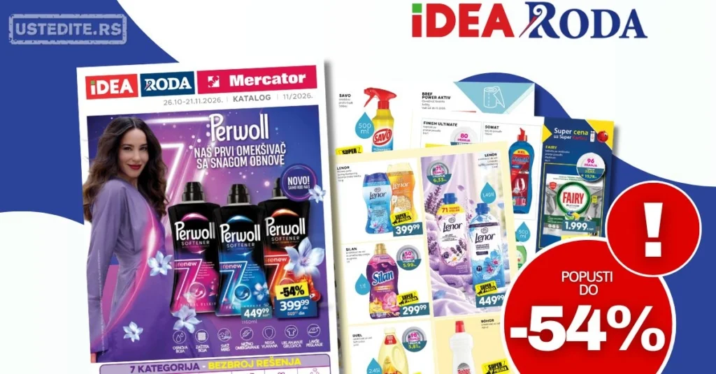 Roda & Idea katalog NEPREHRANA 26.10-21.11.2026.