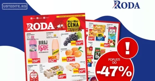 Roda vikend akcija 8-11.10.2026.