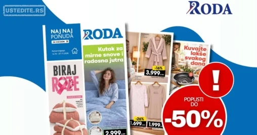 Roda katalog NAJ PONUDA ZA VAŠ DOM 12.10-7.11.2026.