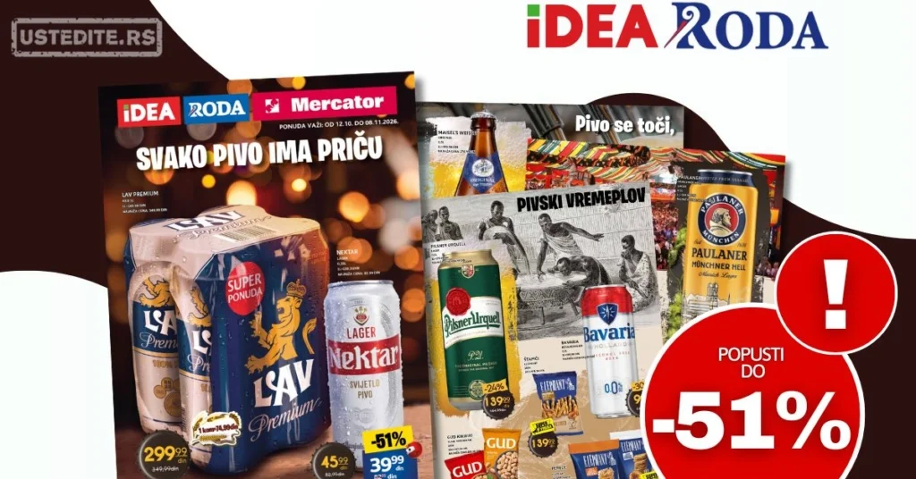 Roda & Idea katalog PIVO 12.10-8.11.2026.