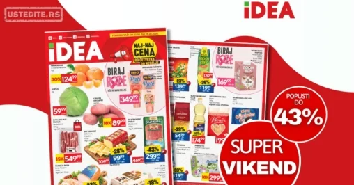 Idea vikend akcija 22-25.10.2026.