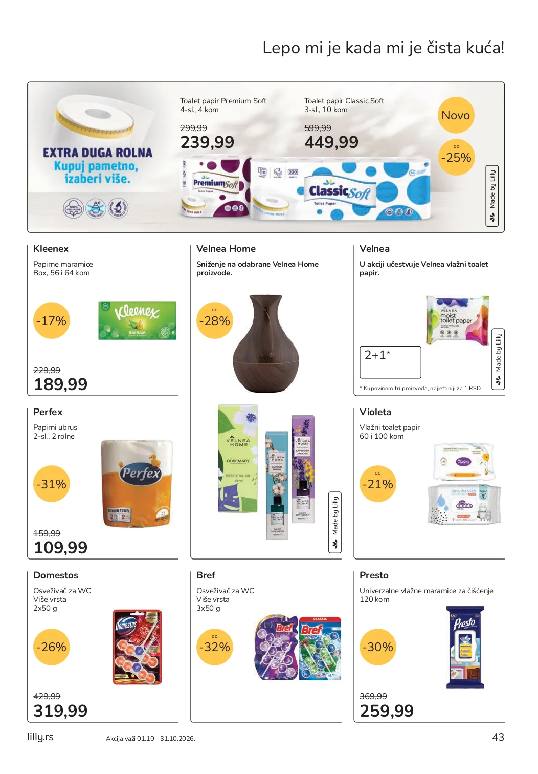 Lilly katalog OKTOBAR 2026. - str. 43