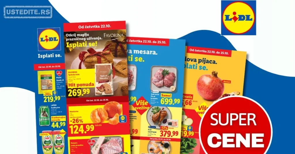 Lidl katalog 22-28.10.2026.