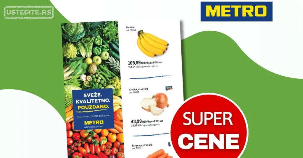 Metro SVEŽA AKCIJA 127.10-1.11.2026.