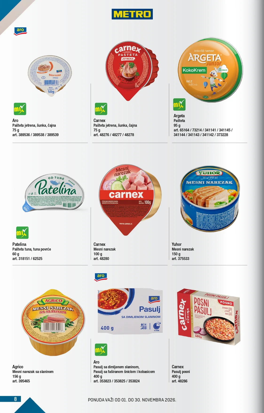 Metro katalog 1-30.11.2026. - str. 8
