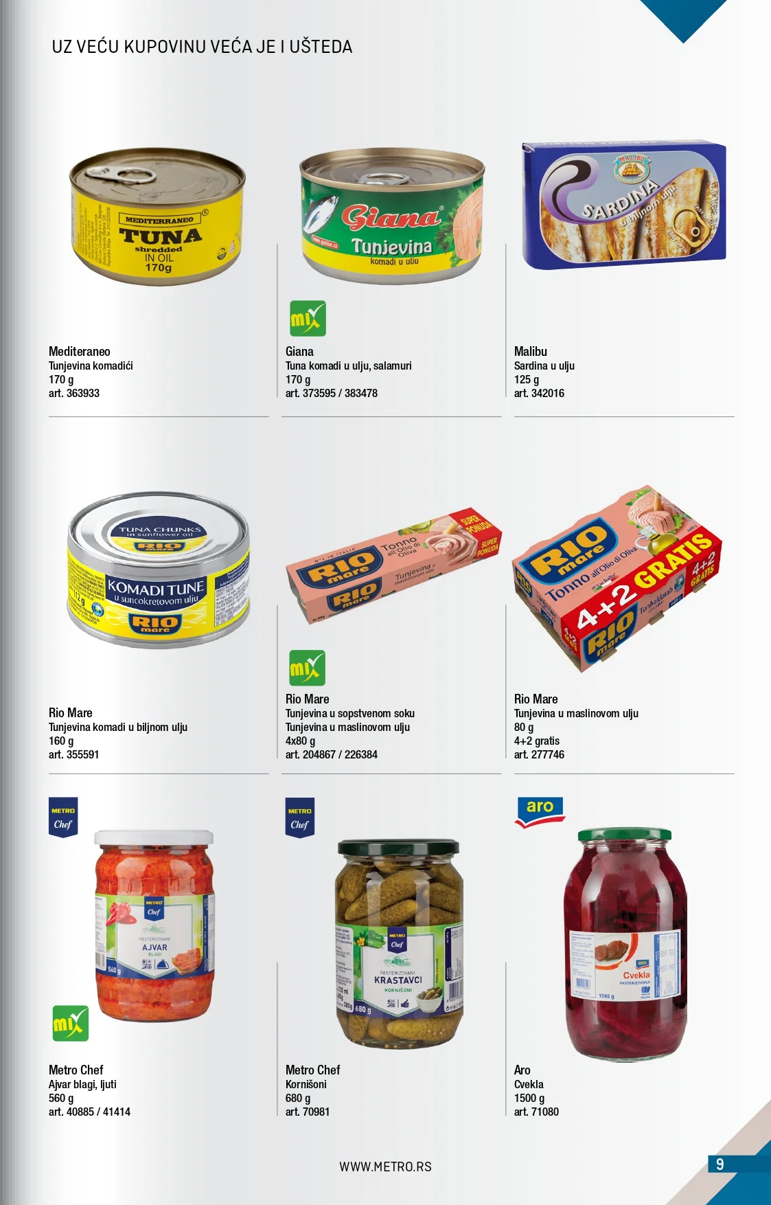 Metro katalog 1-30.11.2026. - str. 9
