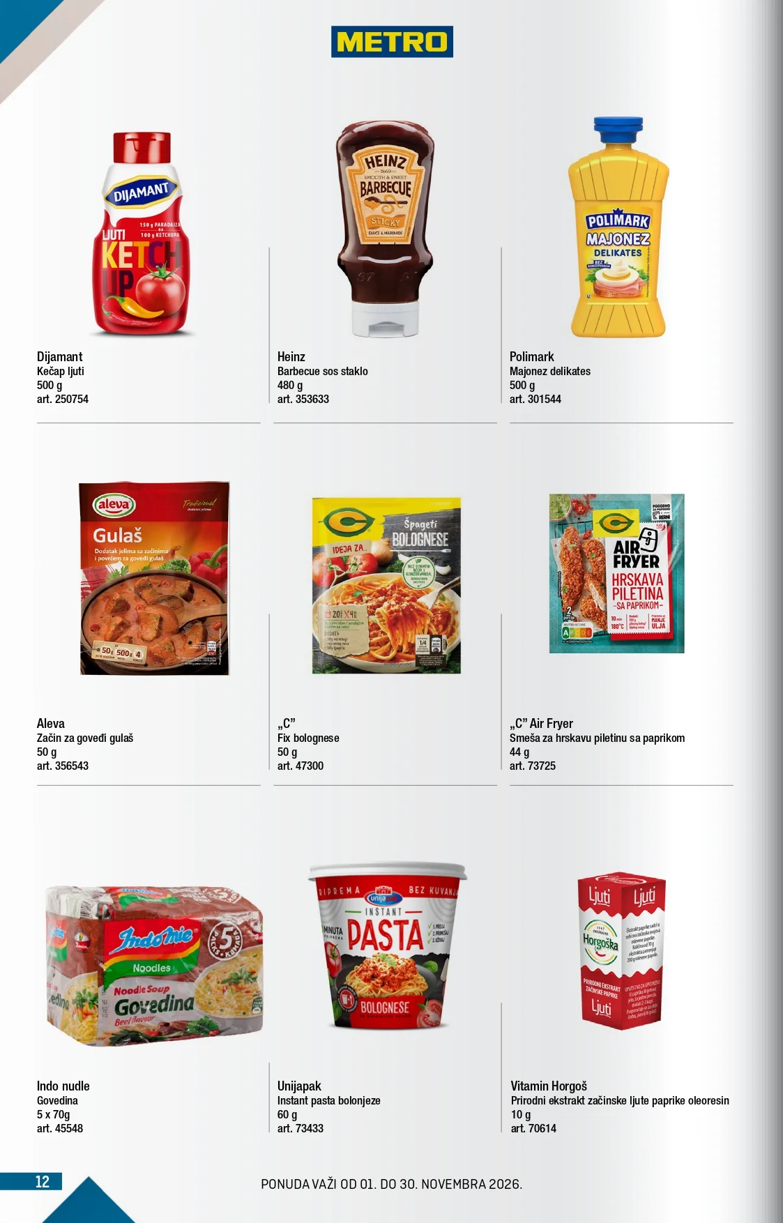 Metro katalog 1-30.11.2026. - str. 12