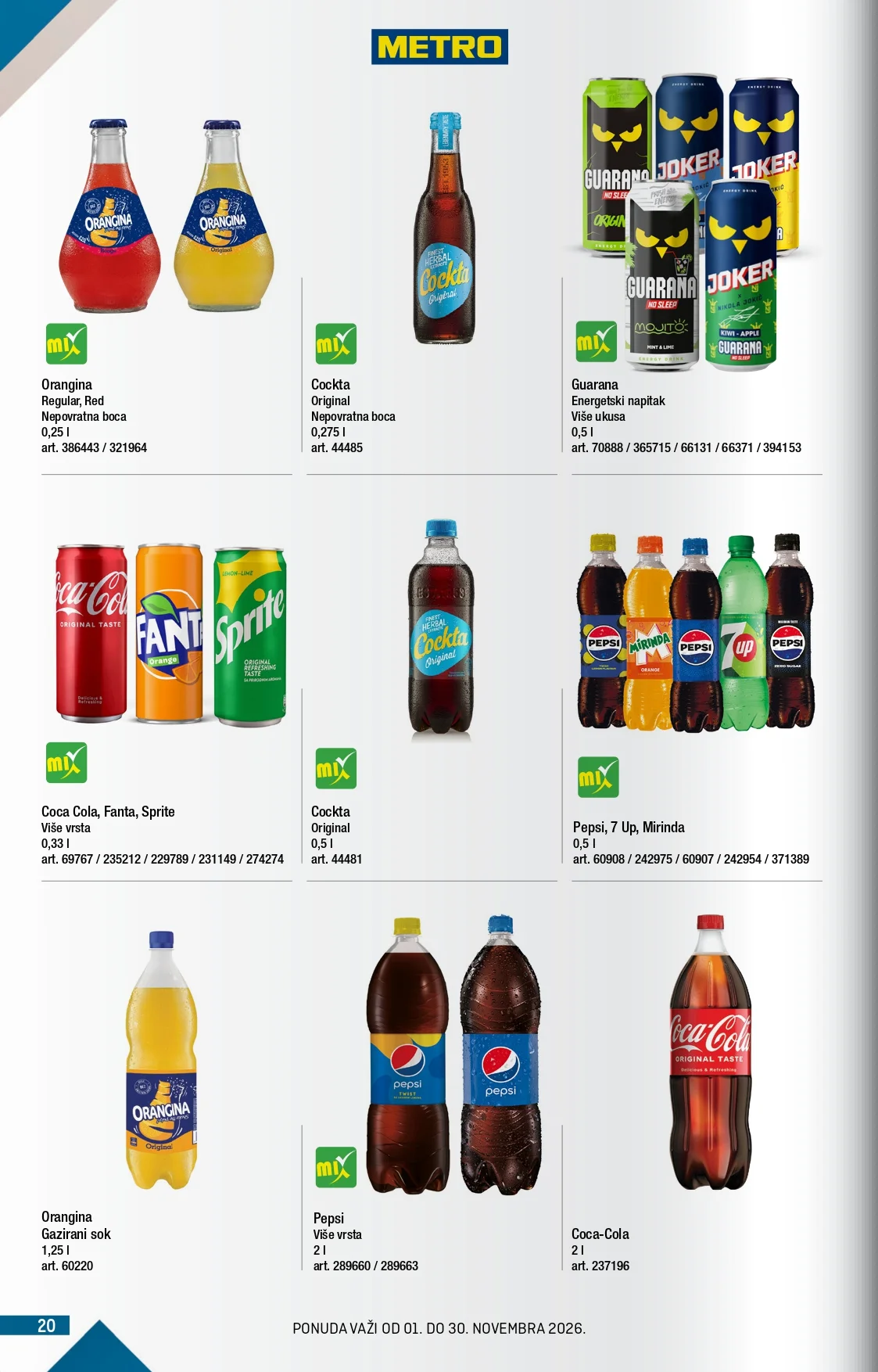 Metro katalog 1-30.11.2026. - str. 20