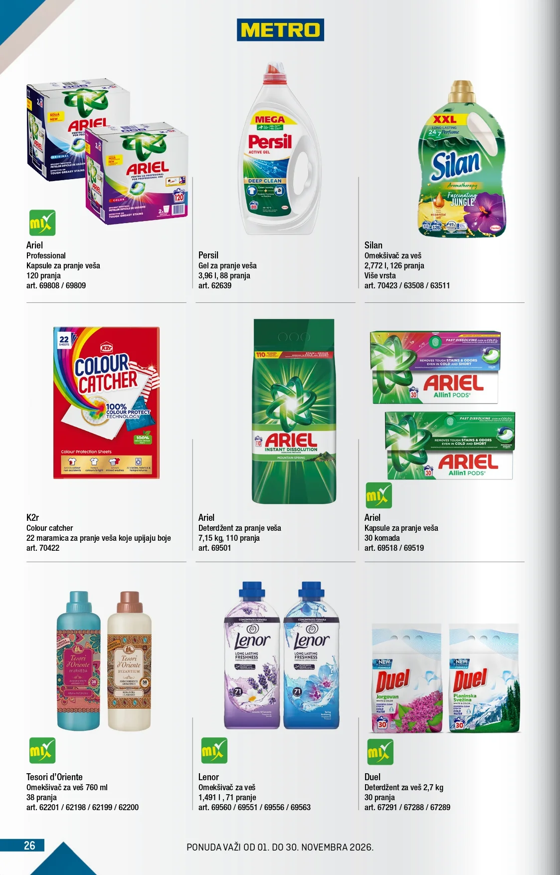 Metro katalog 1-30.11.2026. - str. 26