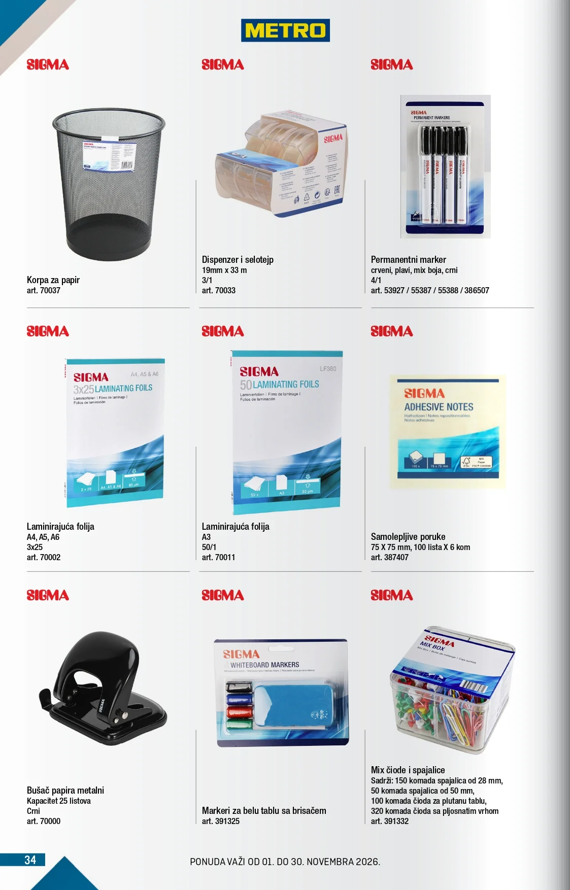 Metro katalog 1-30.11.2026. - str. 34
