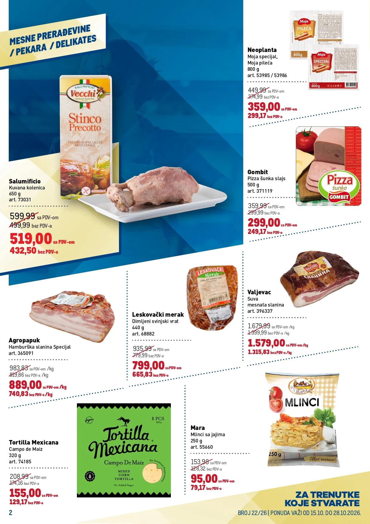 Metro katalog PREHRANA/NEPREHRANA 15-28.10.2026. - str. 2