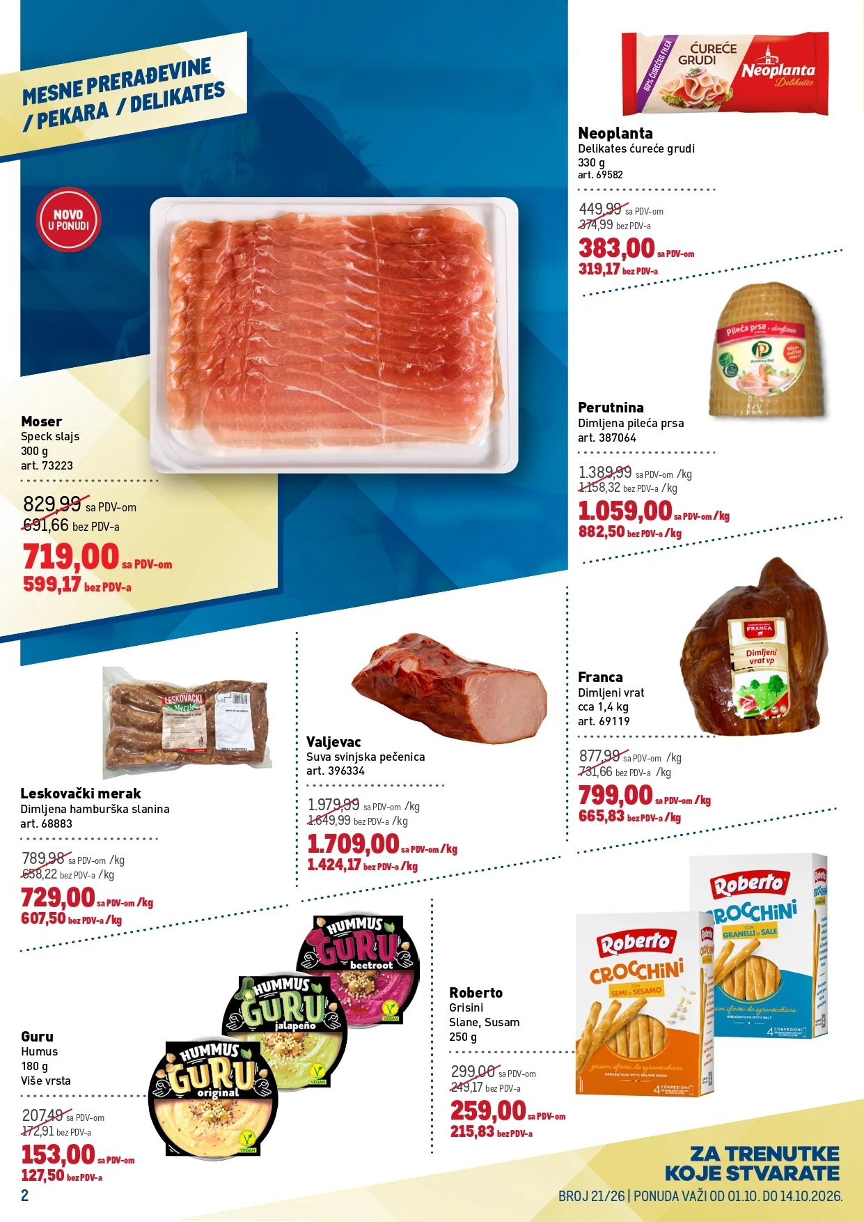 Metro katalog PREHRANA/NEPREHRANA 1-14.10.2026. - str. 2