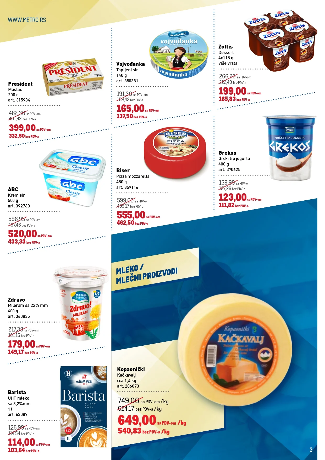 Metro katalog PREHRANA/NEPREHRANA 15-28.10.2026. - str. 3