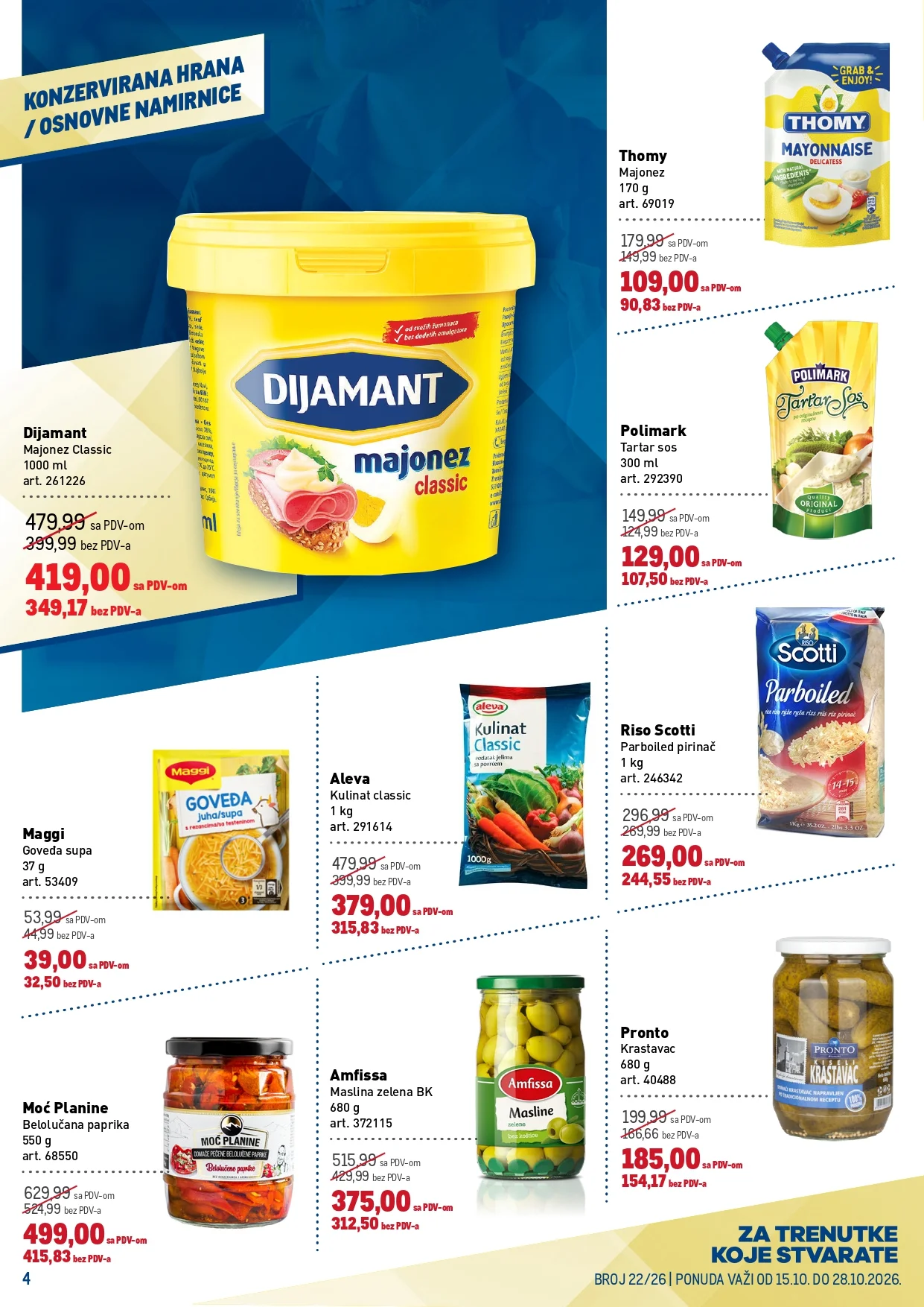 Metro katalog PREHRANA/NEPREHRANA 15-28.10.2026. - str. 4