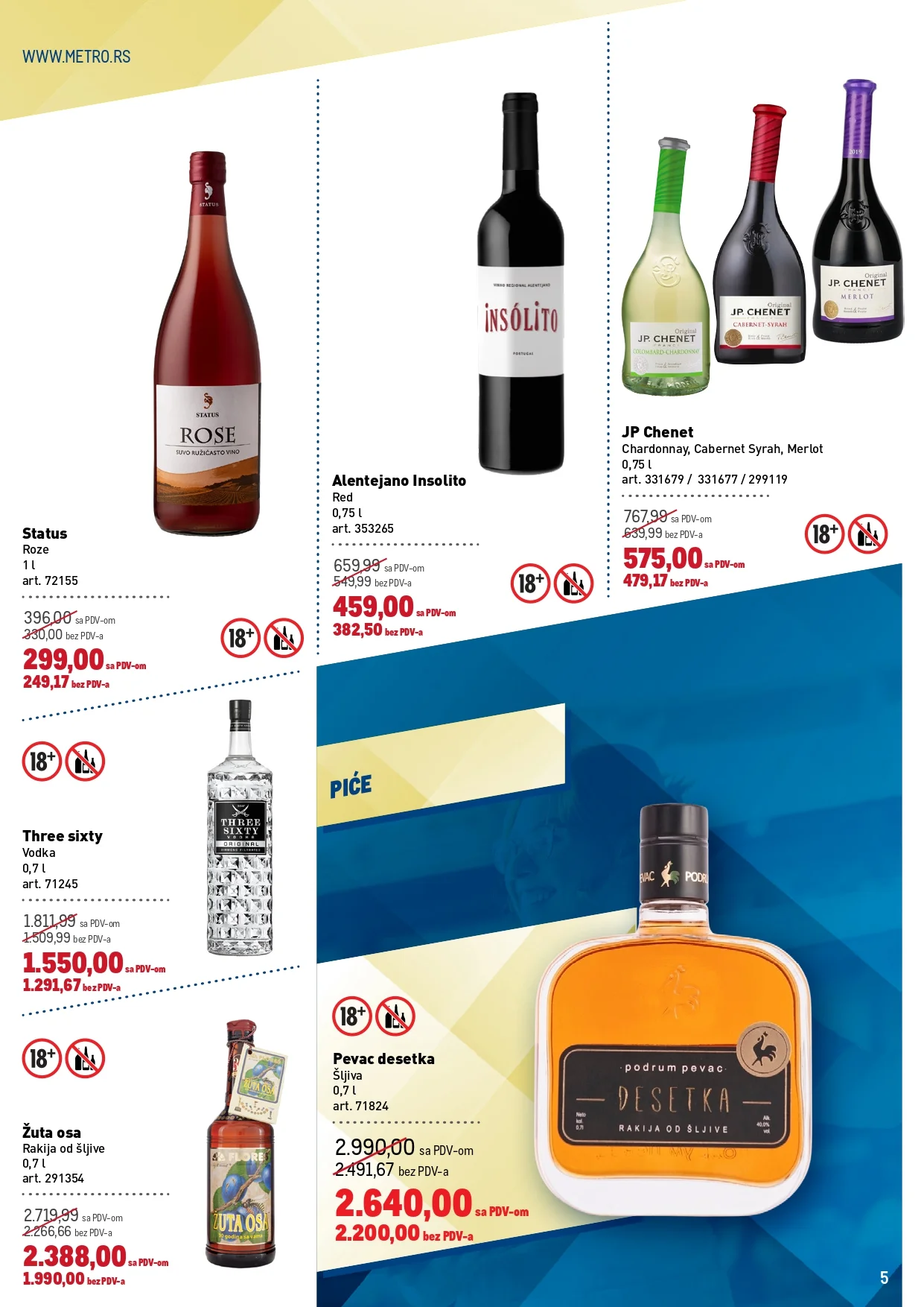 Metro katalog PREHRANA/NEPREHRANA 1-14.10.2026. - str. 5
