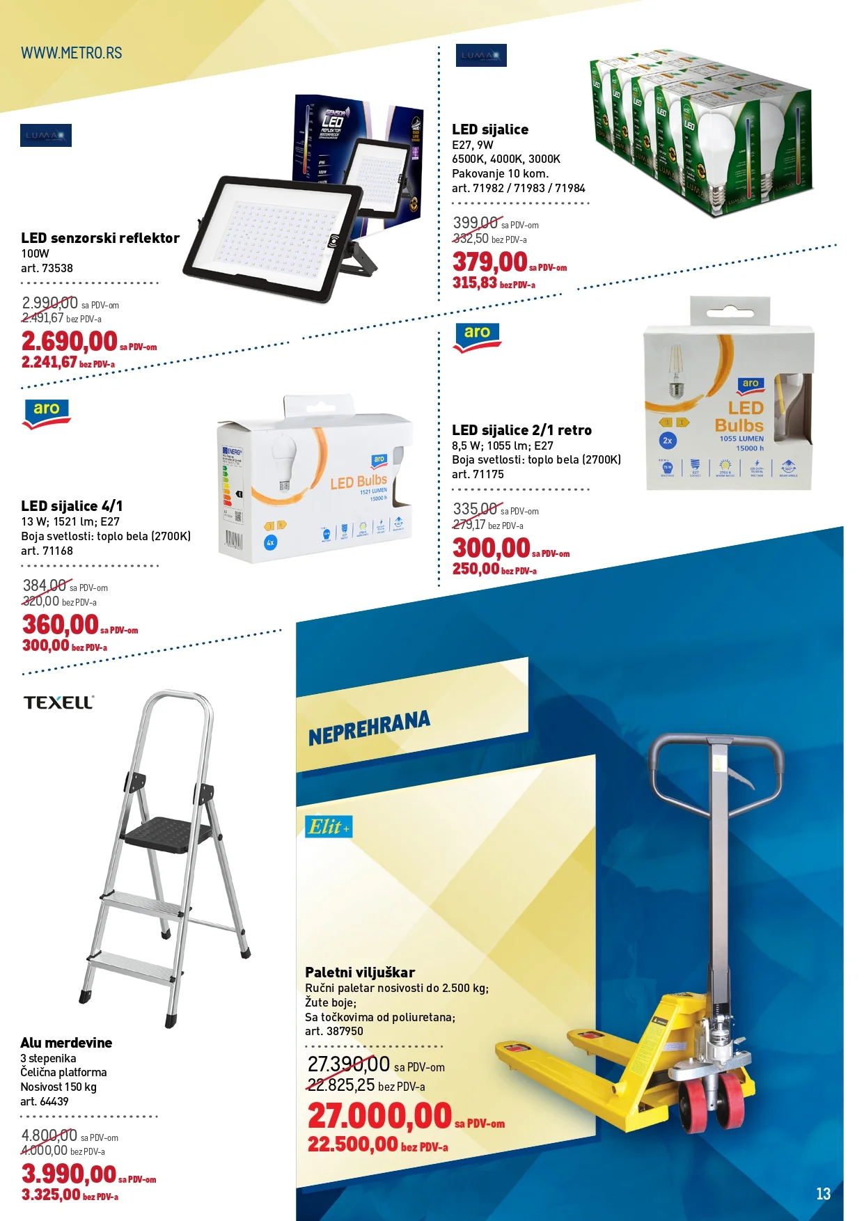 Metro katalog PREHRANA/NEPREHRANA 15-28.10.2026. - str. 13