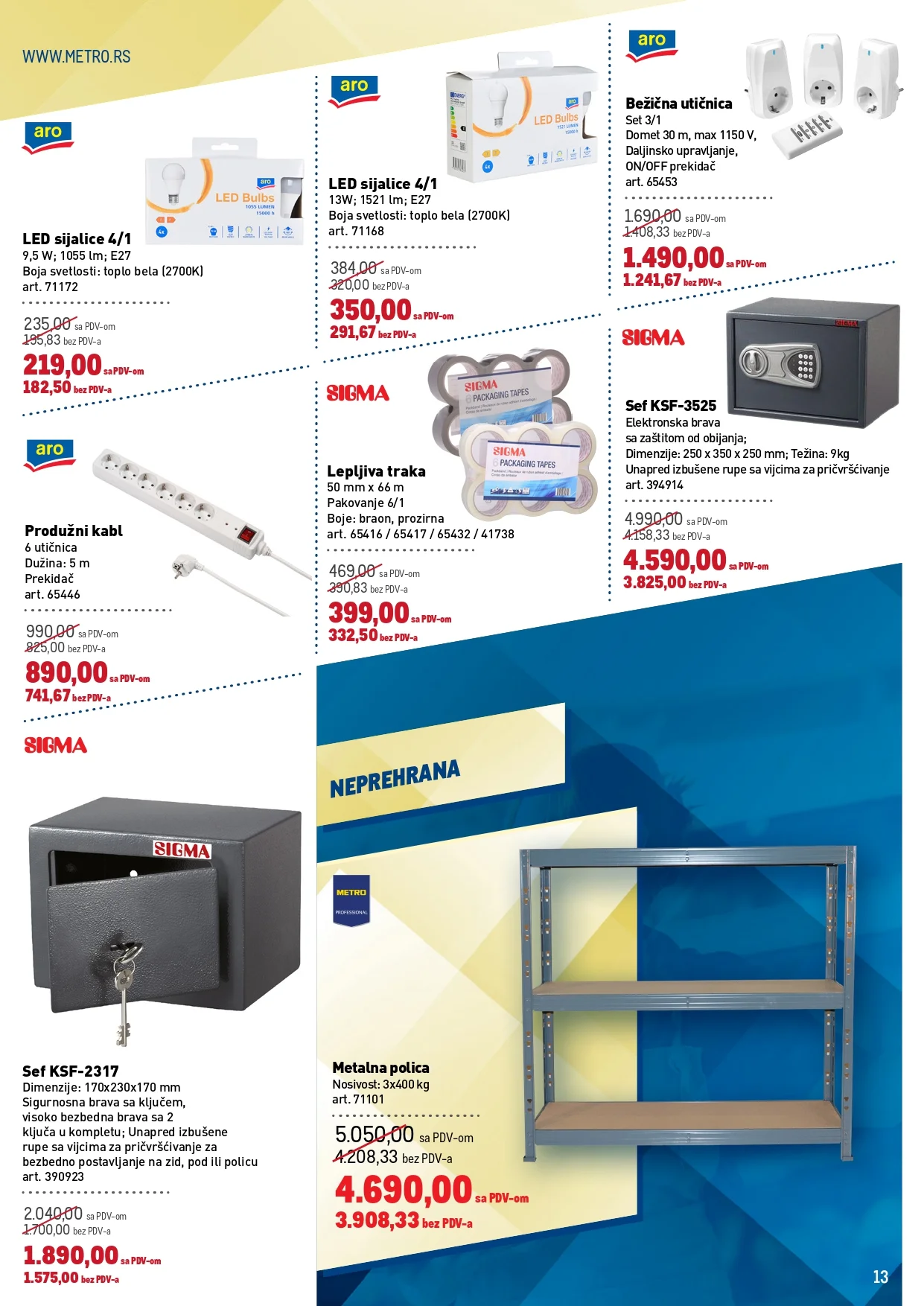 Metro katalog PREHRANA/NEPREHRANA 1-14.10.2026. - str. 13