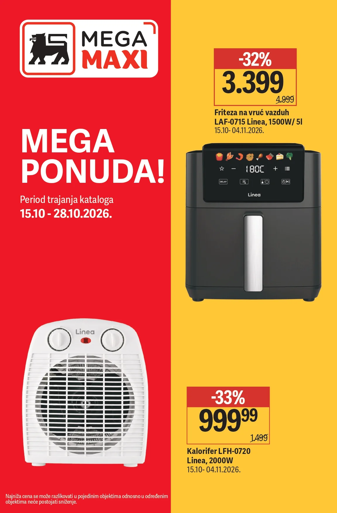 Mega Maxi katalog 15-28.10.2026. - str. 1