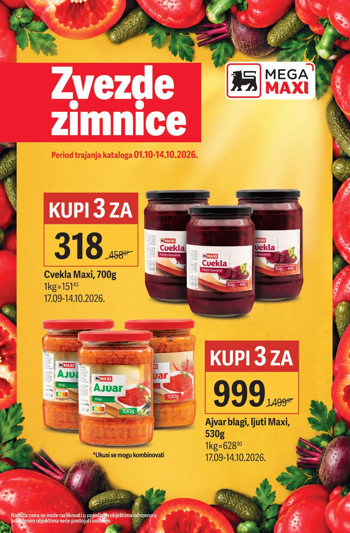 Mega Maxi katalog 1-14.10.2026. - str. 1